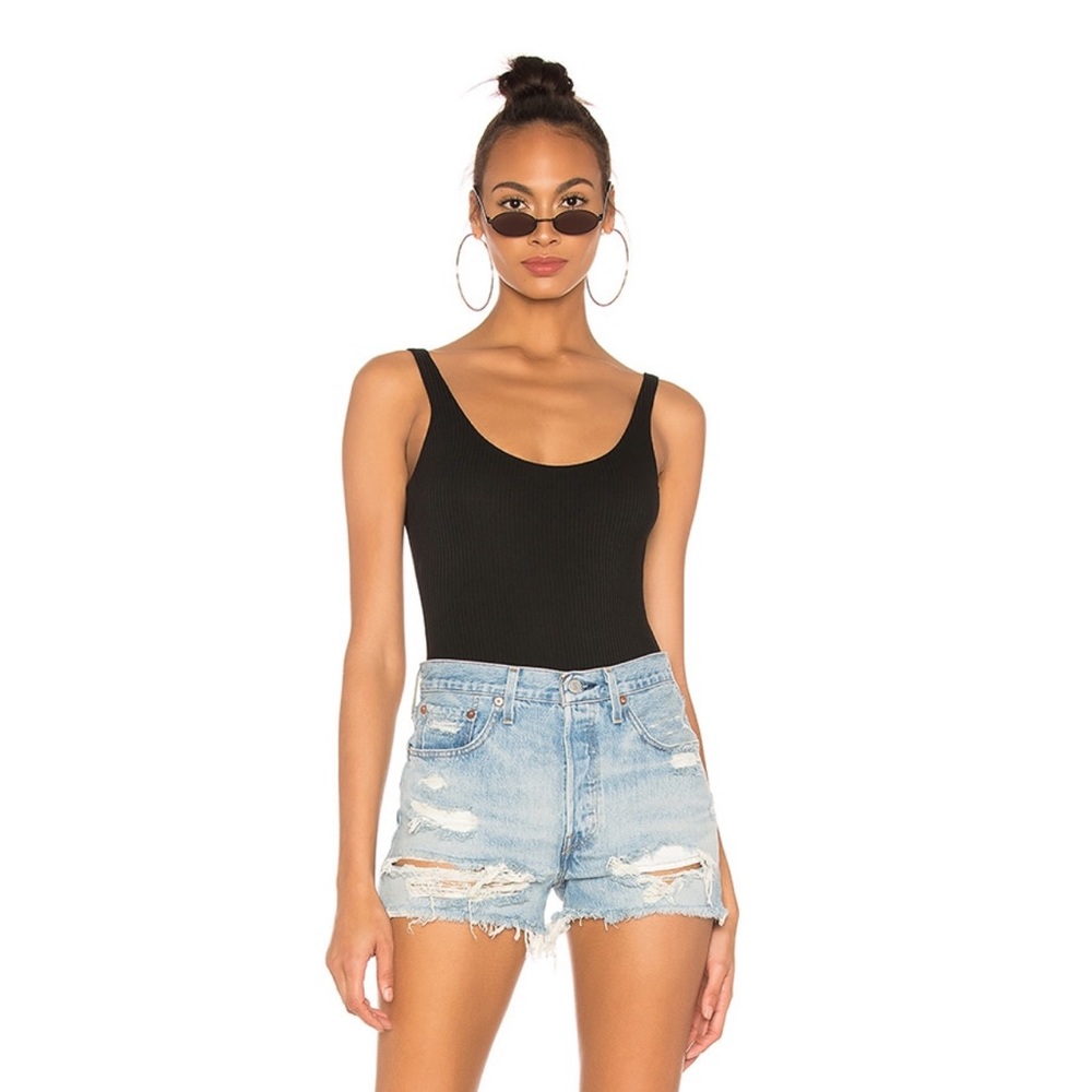 Levis 501 Distressed Shorts 24